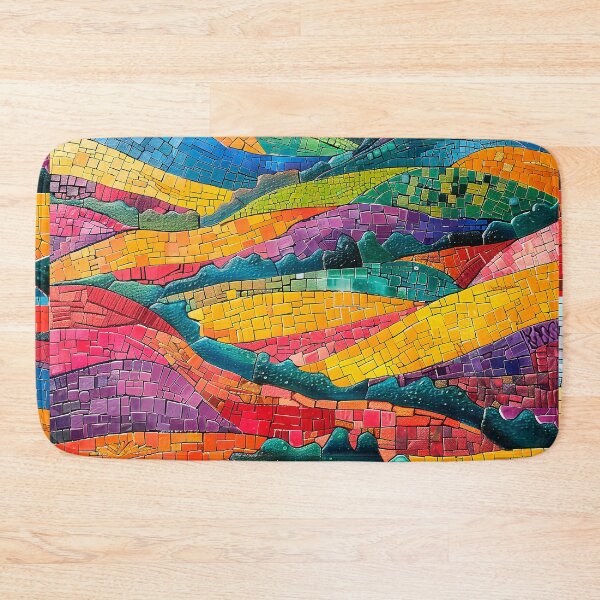Item preview, Abstract vintage gold mosaic  designed and sold by Shevi.