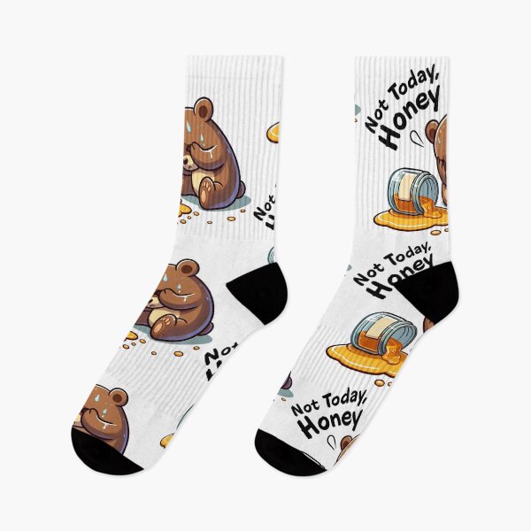 Item preview, Sad Honeyless Bear - Not Today Honey designed and sold by WDDesignShop.
