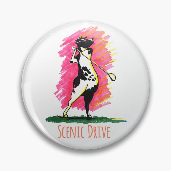 Item preview, Cow Golf, Scenic Drive designed and sold by hambonepickle.