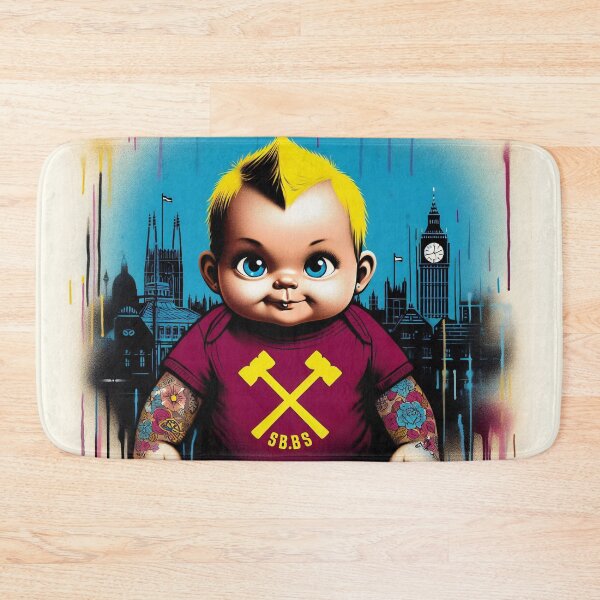 Item preview, West Ham - Little East London Hooligan Premier League Football Soccer Club The Hammers designed and sold by urbanriot.