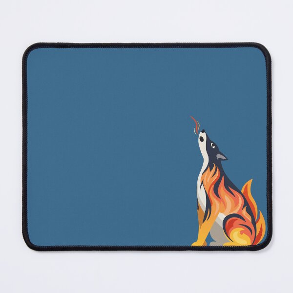 Item preview, Flaming Wolf's Howl designed and sold by Griscendre.