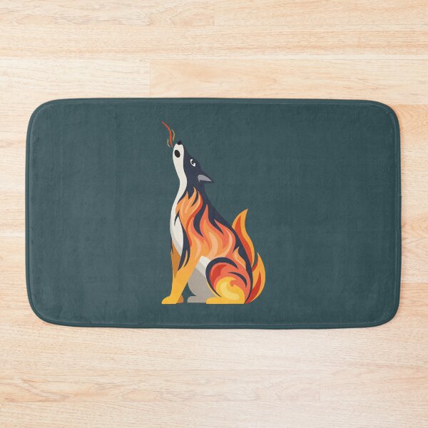 Item preview, Flaming Wolf's Howl designed and sold by Griscendre.