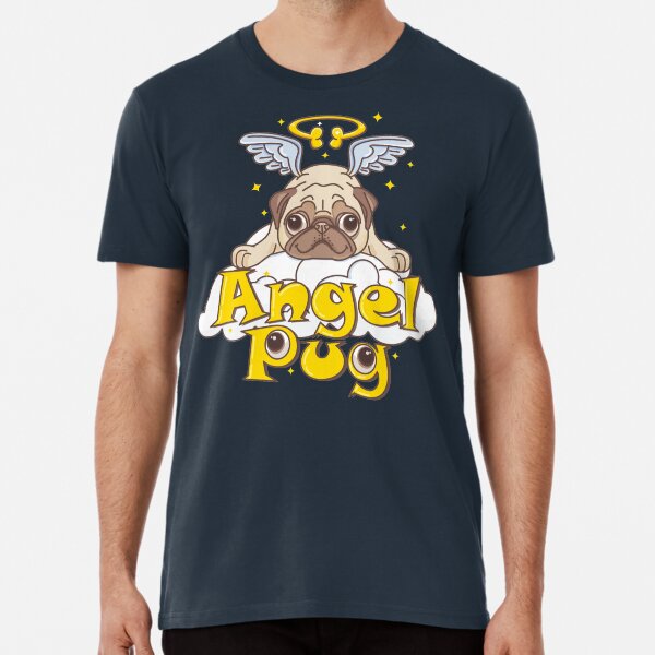 Angel Pug Premium T-Shirt