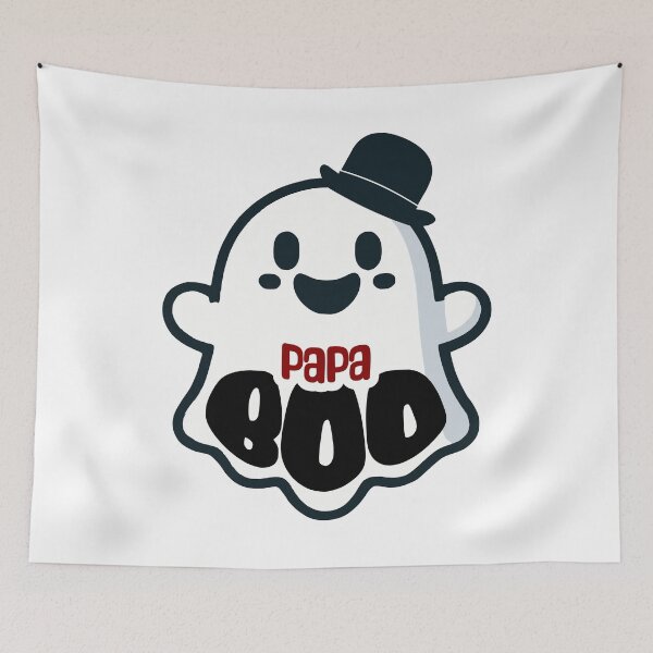 Item preview, Matching Family Halloween Costumes - Papa Boo Ghost Design - FIND MATCHES IN ALBUM 'MATCHING COSTUMES' designed and sold by QuirkPrint.