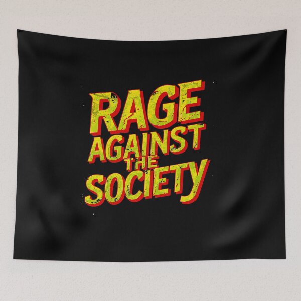 Item preview, Rage Against the Society" Grunge Punk Rock  designed and sold by paulo silveira.
