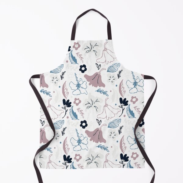 Artikelvorschau, Blumenmuster in neutralen Farben entworfen und verkauft von printmesomecolo.