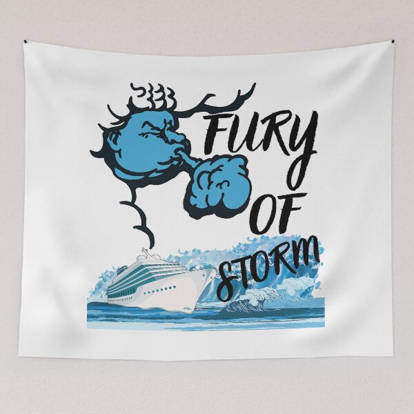 Item preview, STORM FURY designed and sold by stickersrafisa.