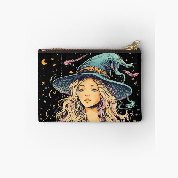 Item preview, Enchanting Anime Realm: Witch, Cat, and Magic Stars designed and sold by MythSpire.