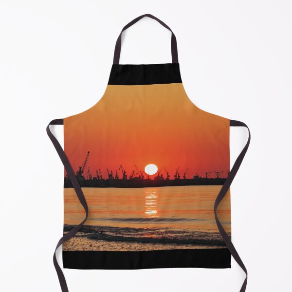 Item preview, In the morning at the Black Sea, Eforie Nord, commercial ships in the distance. designed and sold by Gabi.Media.