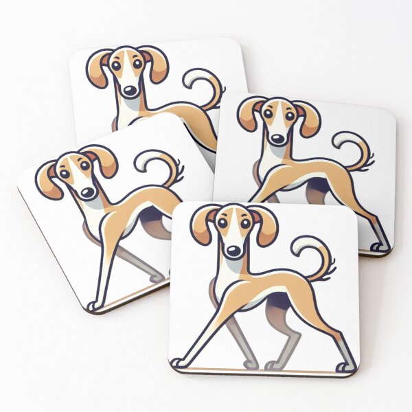 Item preview, Cute Saluki Dog Art designed and sold by NoelaniArt.