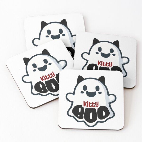 Item preview, Matching Family Halloween Costumes - Kitty Boo Ghost Design - FIND MATCHES IN ALBUM 'MATCHING COSTUMES' designed and sold by QuirkPrint.