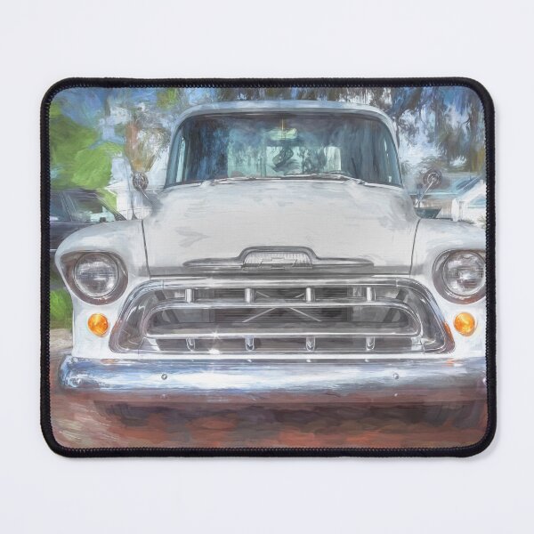 Item preview, 1957 White Chevy Pick Up Truck 3100 Series X104 designed and sold by RichFrancoCars.