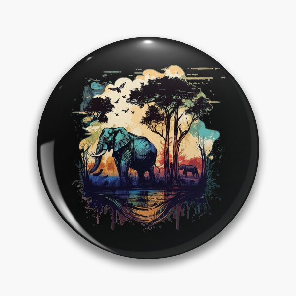 Item preview, Serenity of the Okavango Delta designed and sold by WildlifeSafari.