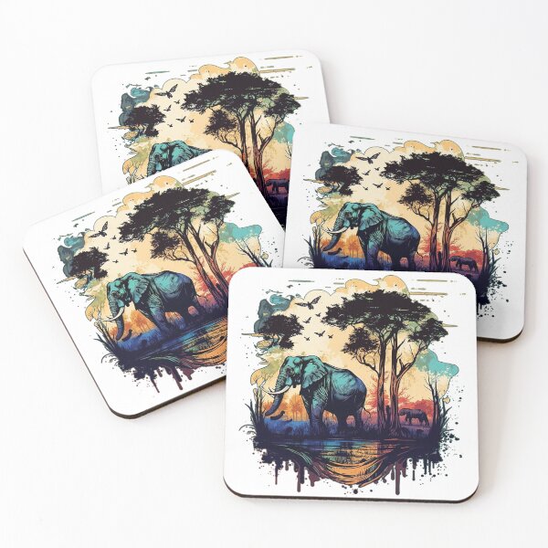 Item preview, Serenity of the Okavango Delta designed and sold by WildlifeSafari.