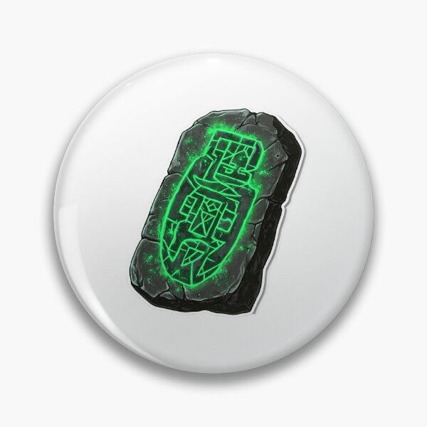 Item preview, Cartoon Ancient Stone With Powerful Protection designed and sold by FireRanger20.
