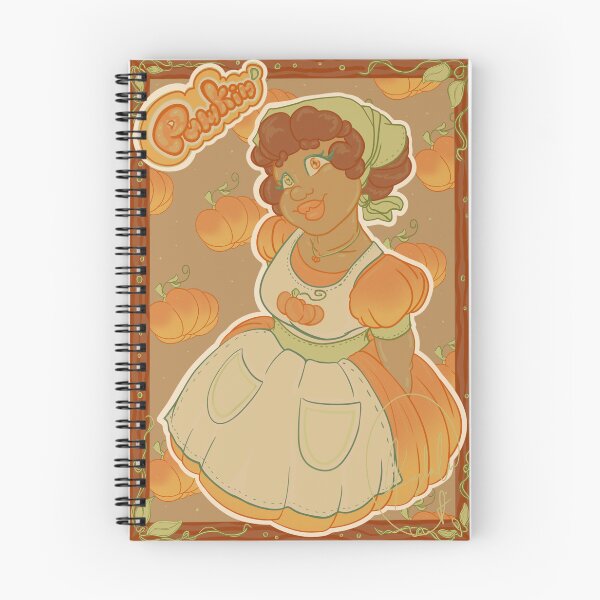 Item preview, Cute Orange Fall Pumpkin Girl Character designed and sold by AquaArtsie.