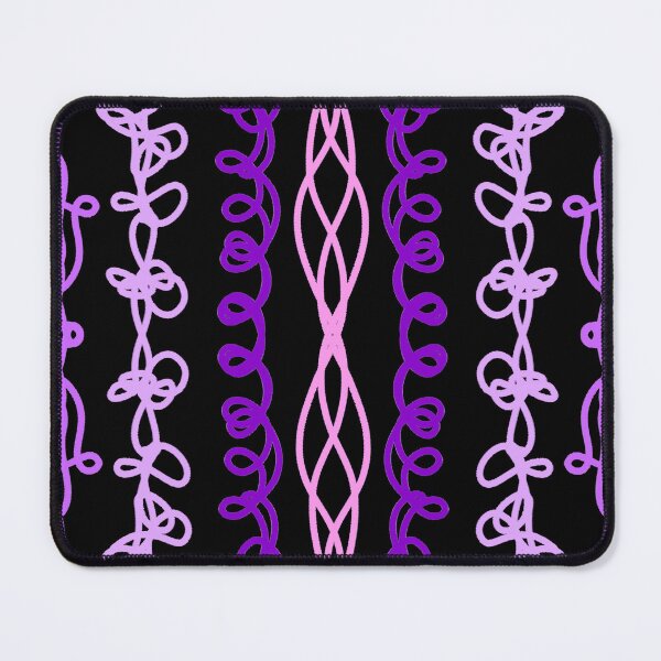 Item preview, Purple and pink vertical wavy lines  designed and sold by Stefrait-7.