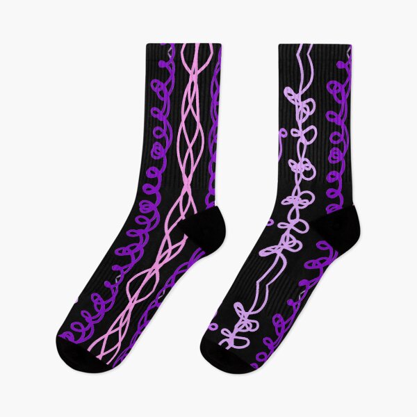 Item preview, Purple and pink vertical wavy lines  designed and sold by Stefrait-7.