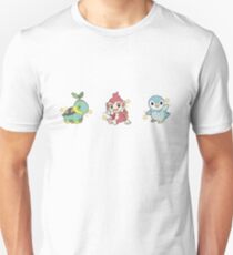 Pokémon | Shiny Sinnoh Starters Unisex T-Shirt