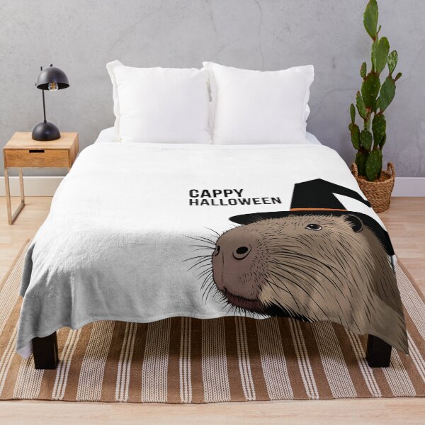 Item preview, Cappy Capy Halloween Capybara Kawaii designed and sold by These_Prints.