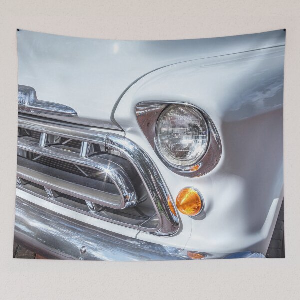 Item preview, 1957 White Chevy Pick Up Truck 3100 Series X108 designed and sold by RichFrancoCars.