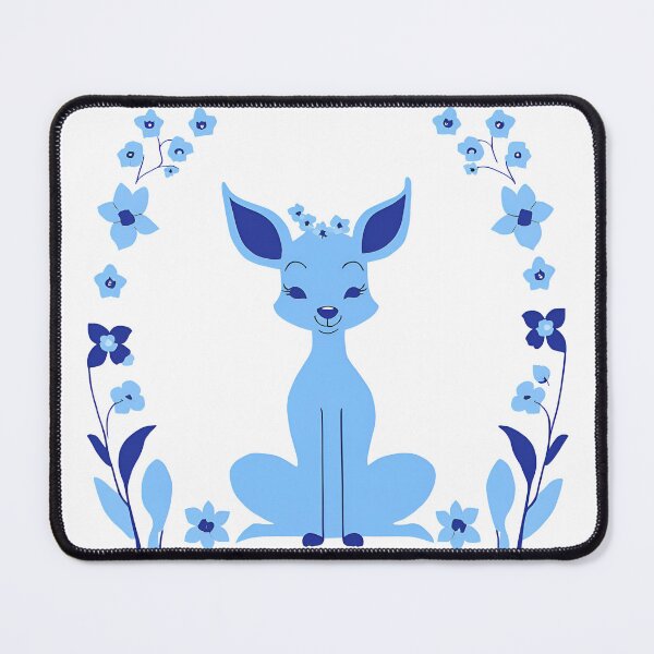 Item preview, Bambi Blue Flowers designed and sold by AliceInCloudss.