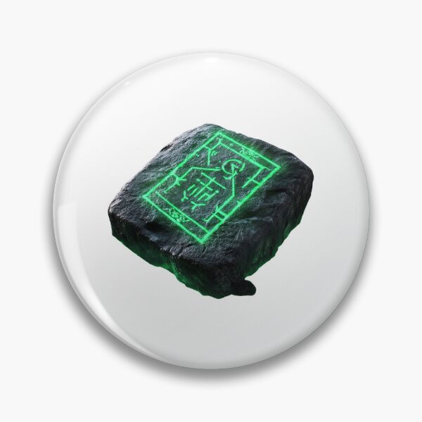 Item preview, Ancient Medieval Green Protection Rune Stone designed and sold by FireRanger20.