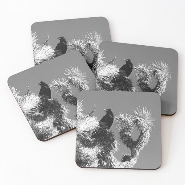 Item preview, Black Crow in a Joshua Tree designed and sold by KenmoreRd.