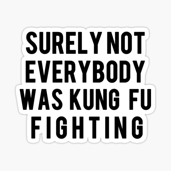 Item preview, Kung Fu Fighting designed and sold by Kristofsche.