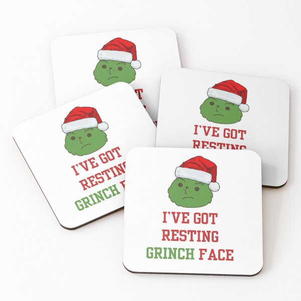 Item preview, Resting Grinch Face designed and sold by BlesstB.
