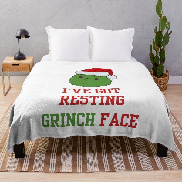 Item preview, Resting Grinch Face designed and sold by BlesstB.