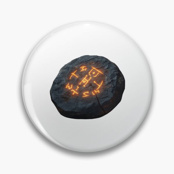Item preview, Medieval Ancient Rune Stone Of Healing designed and sold by FireRanger20.