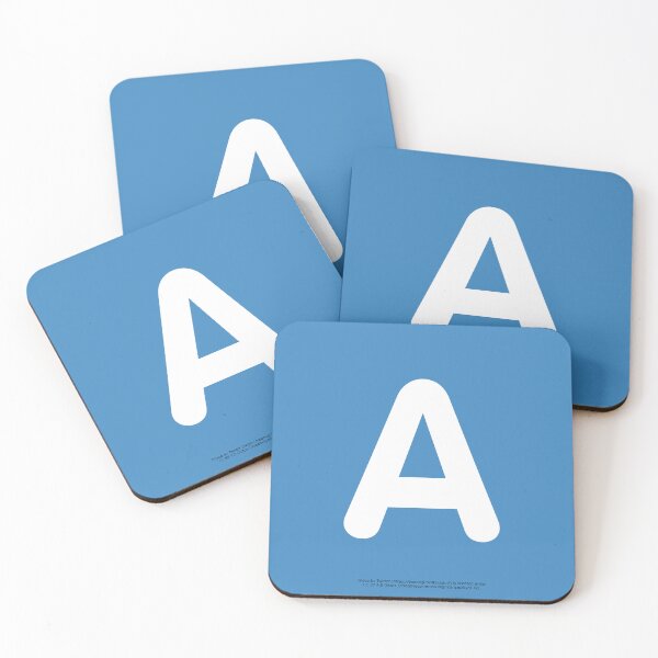 Item preview, Letter A Emoji designed and sold by VeryRandomShop.
