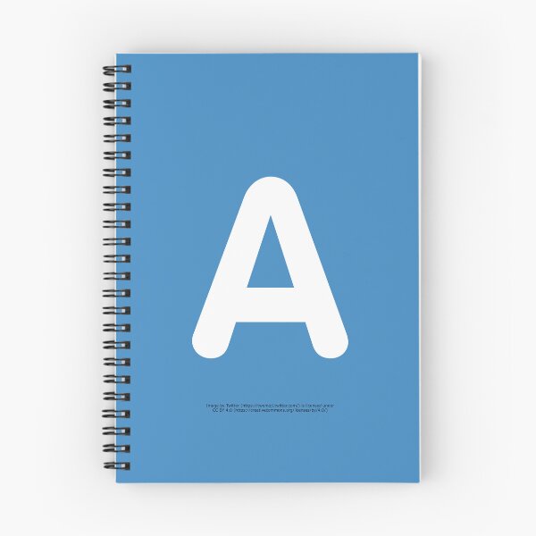 Item preview, Letter A Emoji designed and sold by VeryRandomShop.