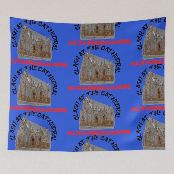 Item preview, Clash At The Cathedral (Circular) designed and sold by ALTARGEDDON.