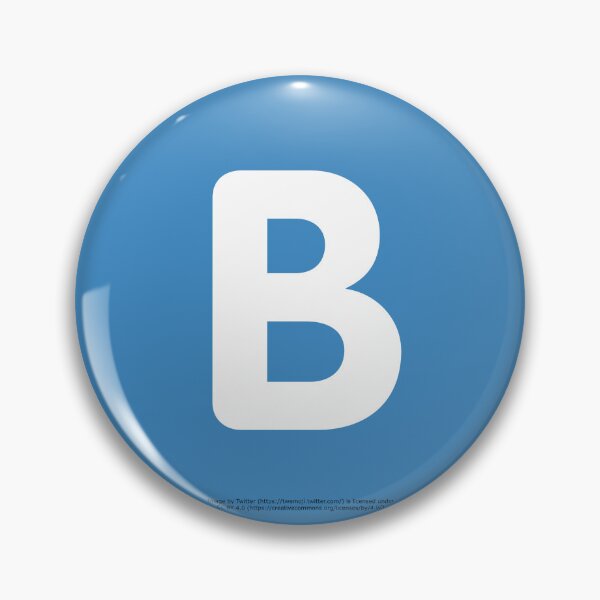 Item preview, Letter B Emoji designed and sold by VeryRandomShop.