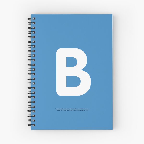 Item preview, Letter B Emoji designed and sold by VeryRandomShop.