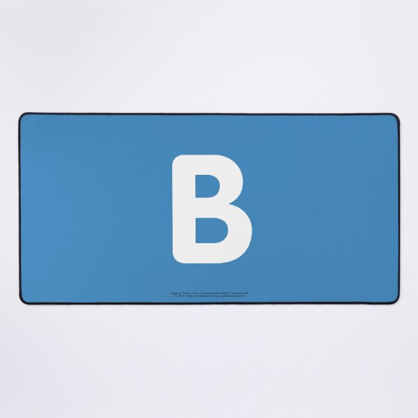 Item preview, Letter B Emoji designed and sold by VeryRandomShop.