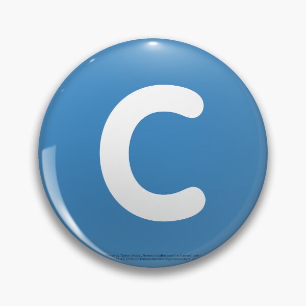Item preview, Letter C Emoji designed and sold by VeryRandomShop.