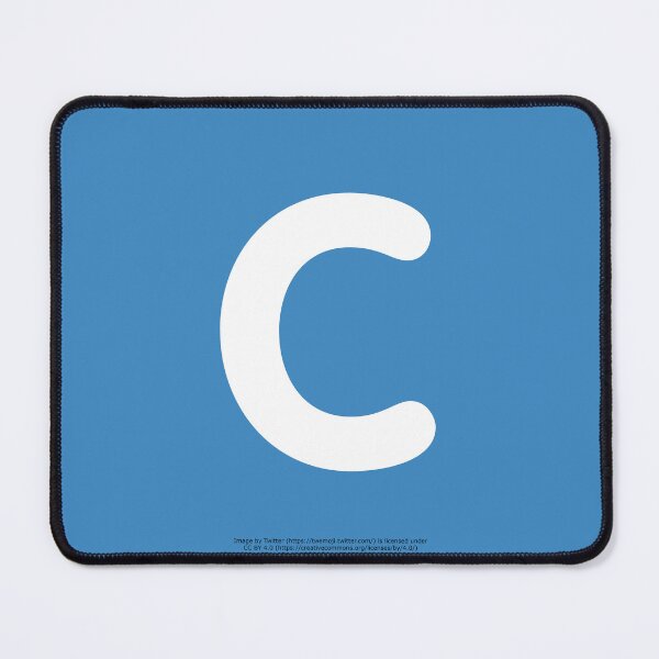 Item preview, Letter C Emoji designed and sold by VeryRandomShop.