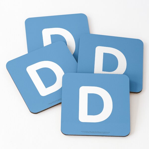 Item preview, Letter D Emoji designed and sold by VeryRandomShop.