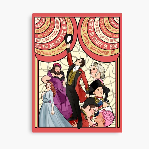 Tightrope the Greatest Showman Song Lyrics Print Official -  Denmark