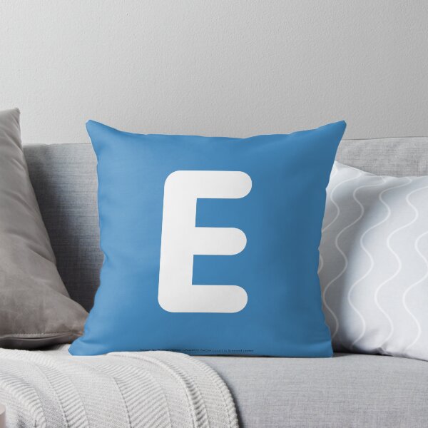 Item preview, Letter E Emoji designed and sold by VeryRandomShop.
