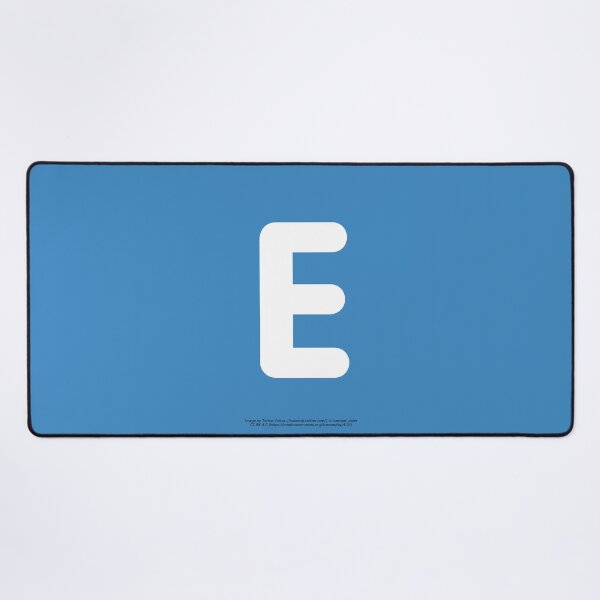 Item preview, Letter E Emoji designed and sold by VeryRandomShop.