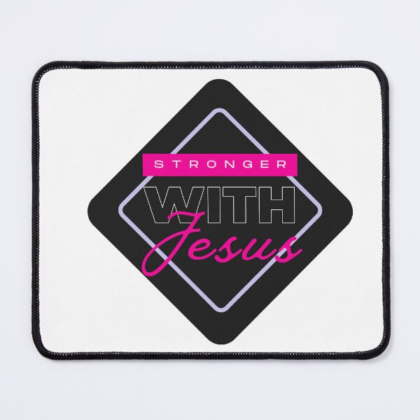 Item preview, Stronger with Jesus - Diamond designed and sold by Holy Coast Threads (Formerly ChristianFlower).