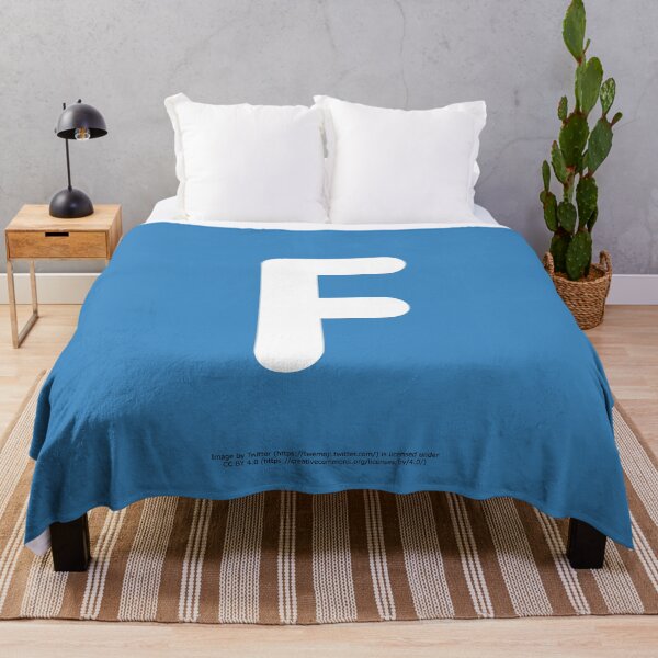 Item preview, Letter F Emoji designed and sold by VeryRandomShop.