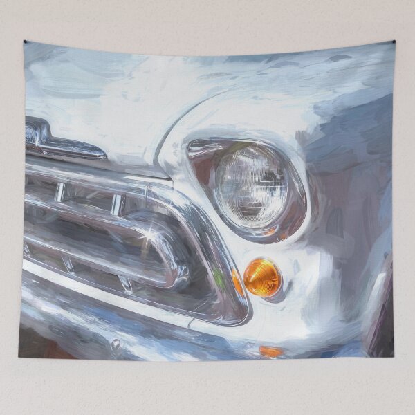 Item preview, 1957 White Chevy Pick Up Truck 3100 Series X110 designed and sold by RichFrancoCars.
