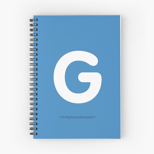 Item preview, Letter G Emoji designed and sold by VeryRandomShop.