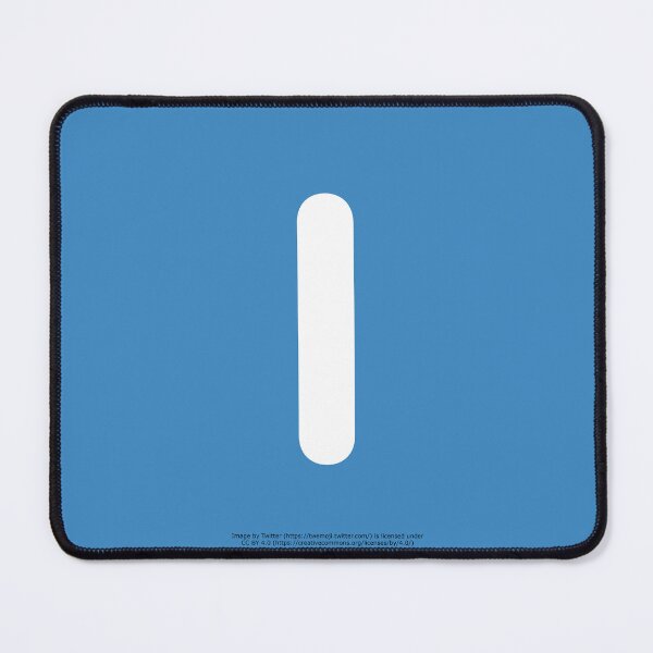Item preview, Letter I Emoji designed and sold by VeryRandomShop.
