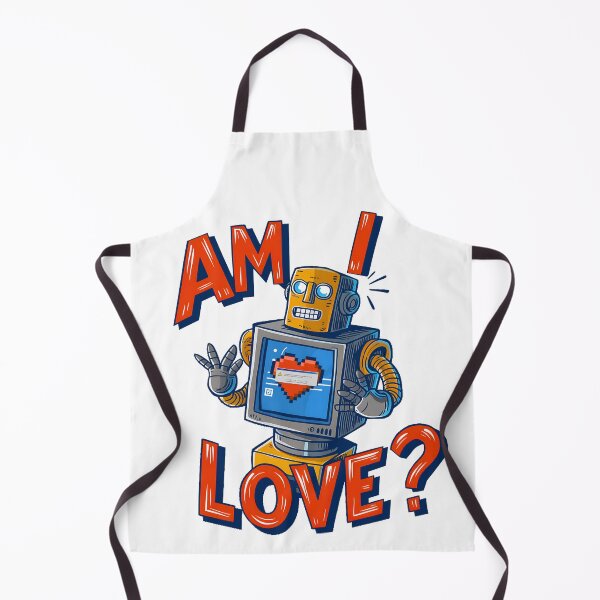 Item preview, Retro Robot Calculates Love designed and sold by FDRsLegs.
